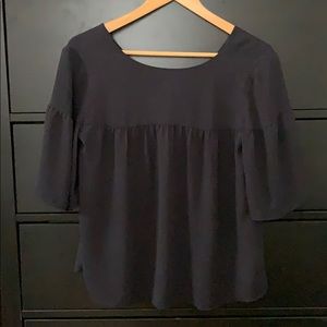 Ann Taylor blue blouse. Like new.